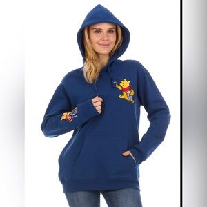 Disney Women's Navy Winnie the Pooh Hoodie